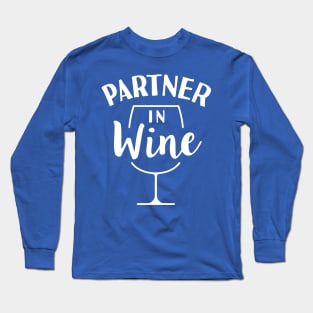 partner in wine 1 Long Sleeve T-Shirt